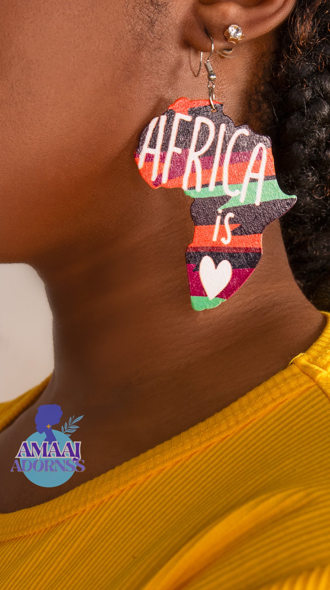 AFRICA cutout Earring