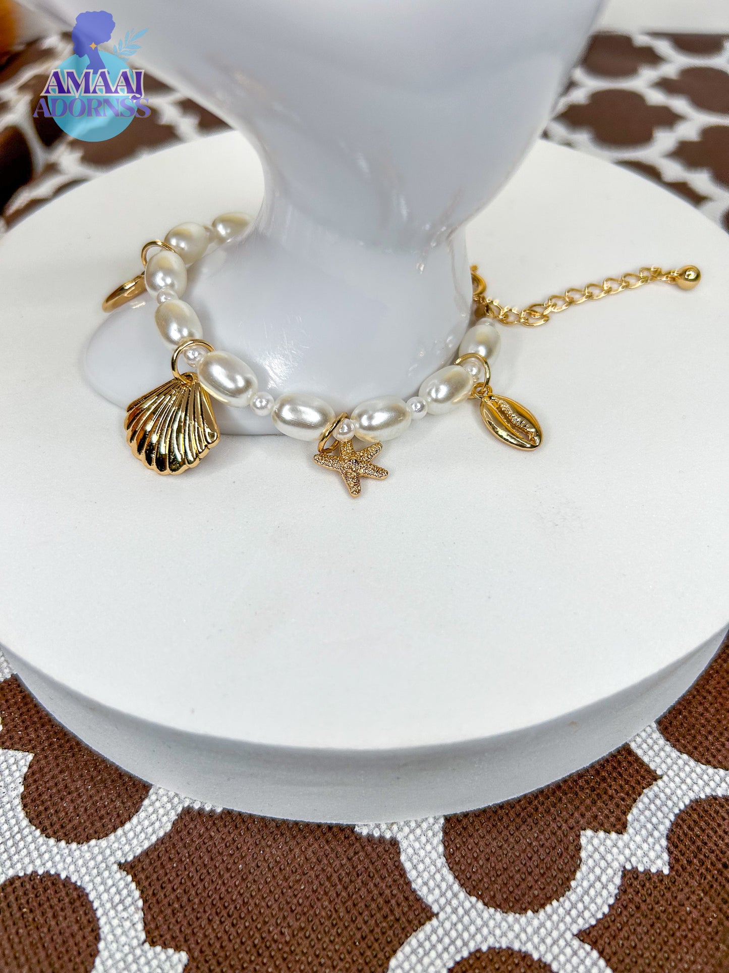 Pearly Sea bracelet