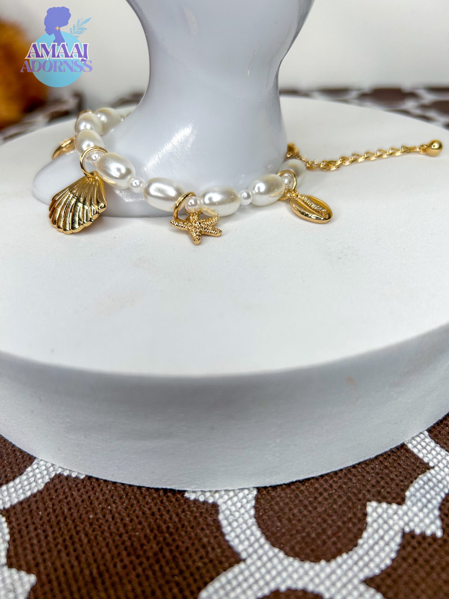 Pearly Sea bracelet