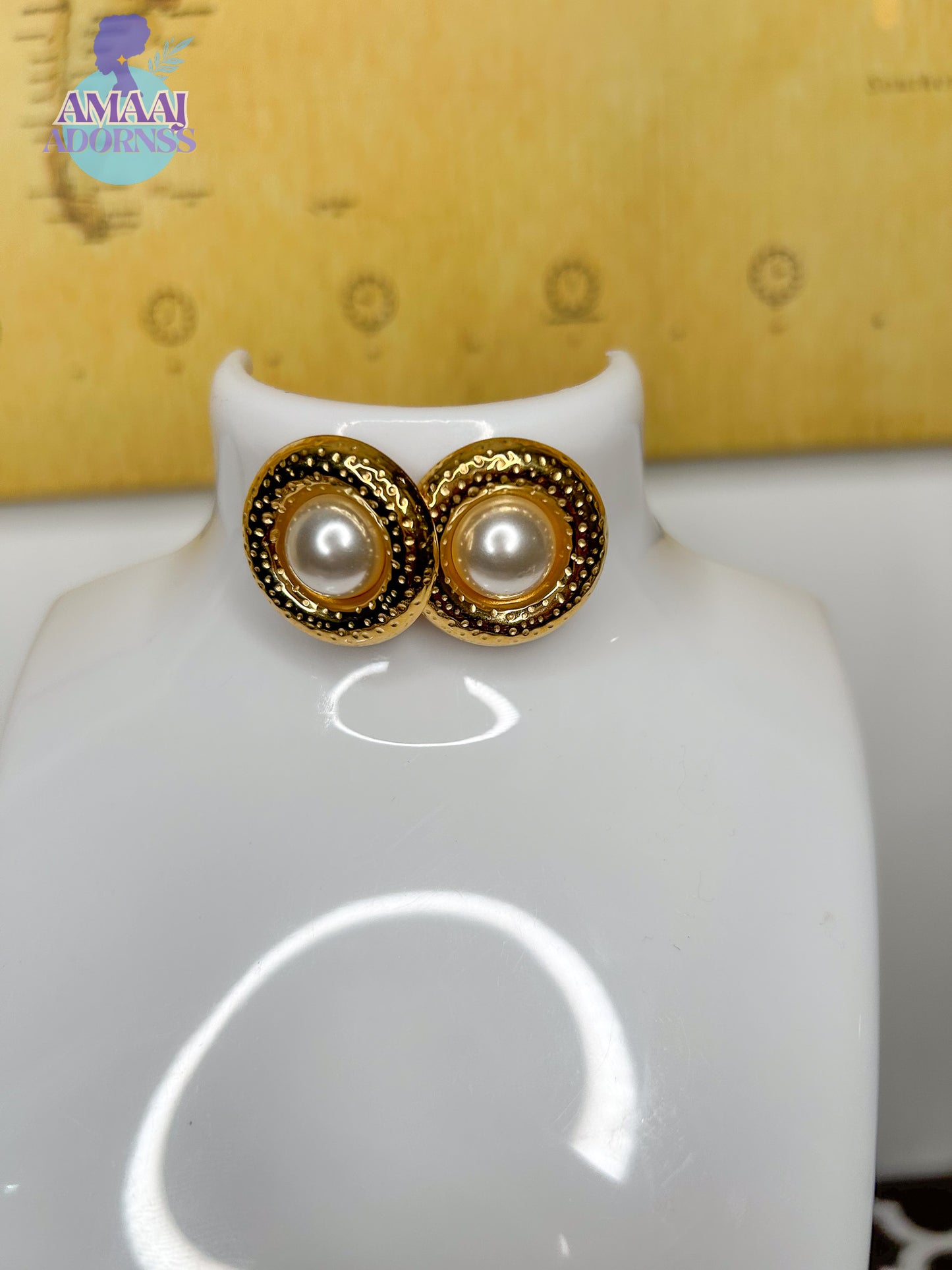 Medallion Earring
