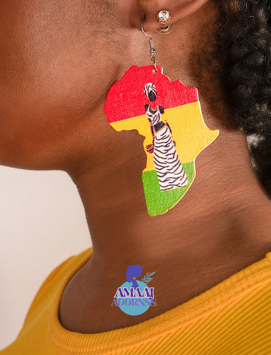 AFRICA cutout Earring