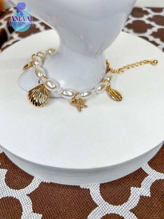 Pearly Sea bracelet