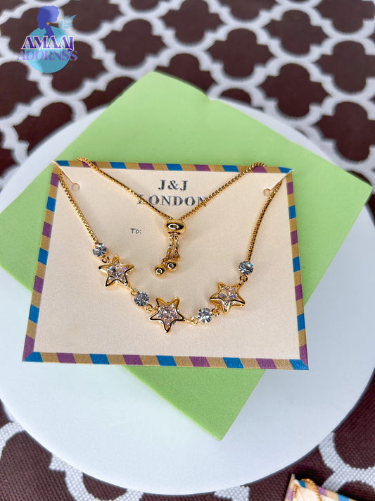 Gold Star Bracelet