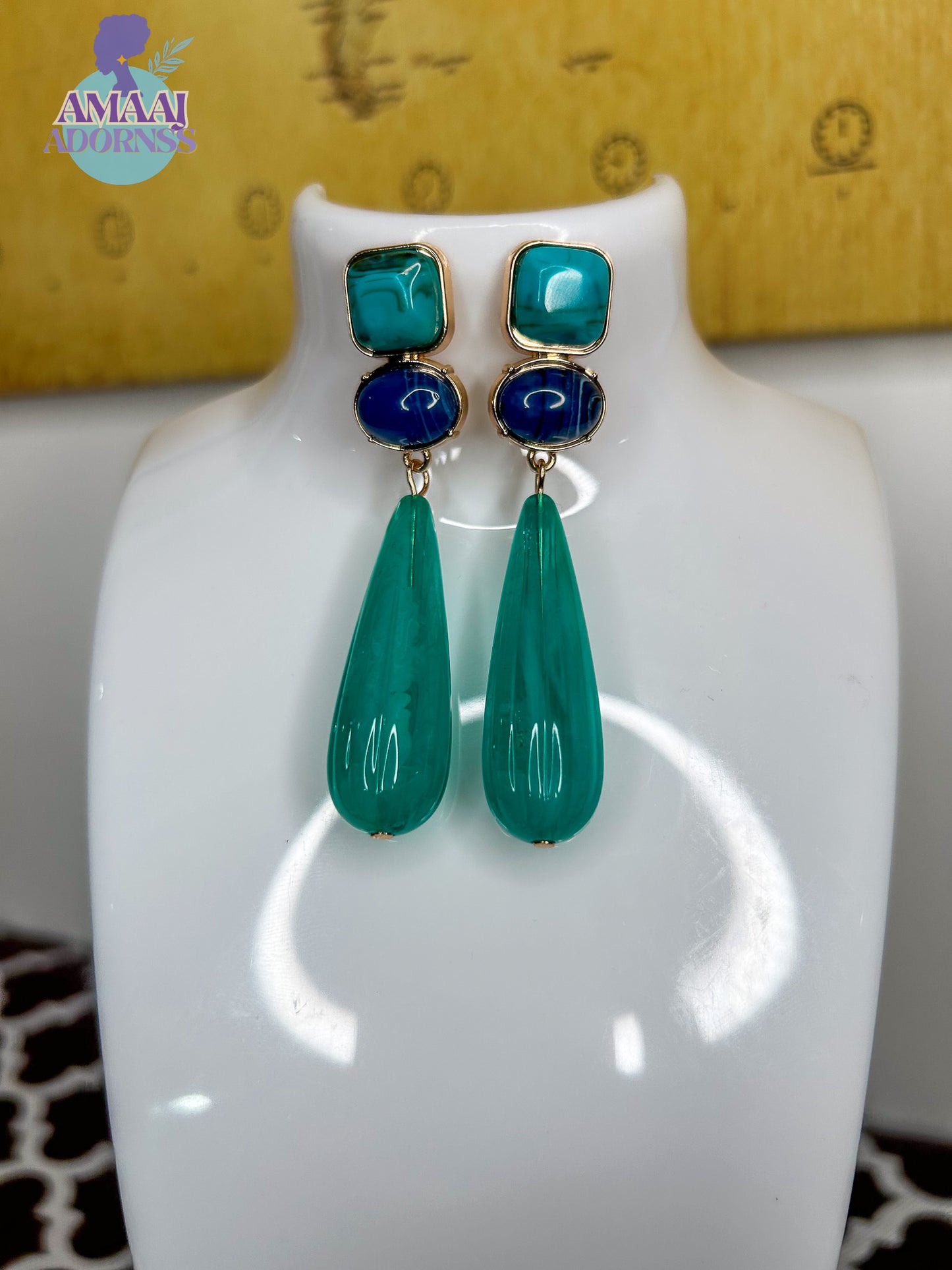 Teardrop Dangle Earring