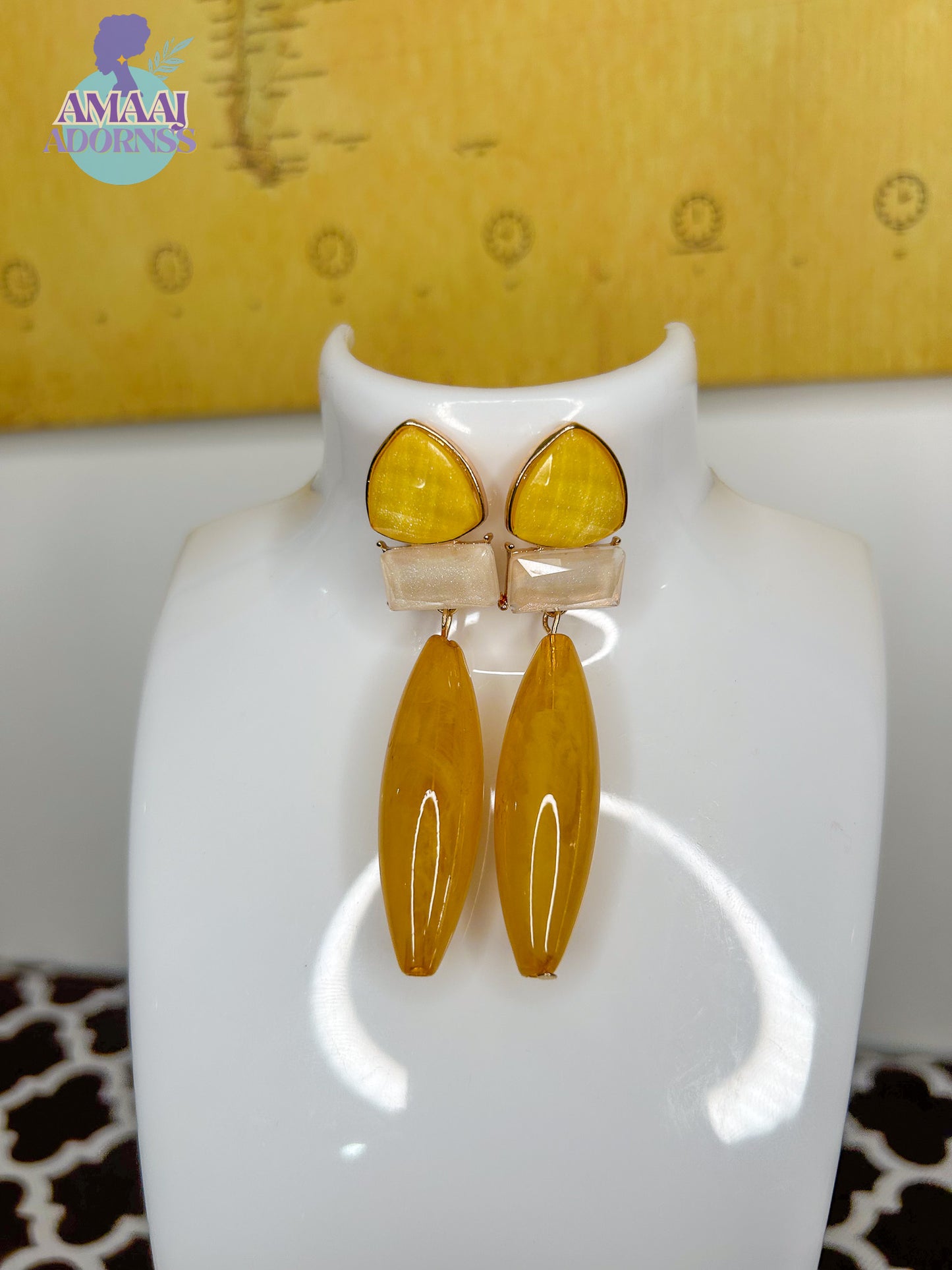 Teardrop Dangle Earring